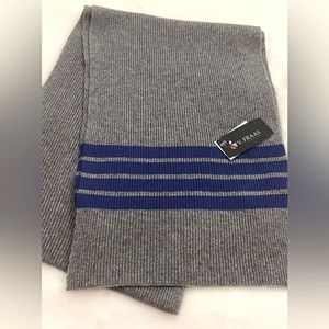 New! Wool and Cashmere Shaker Stitch Scarf. Unisex. Very soft and great quality!